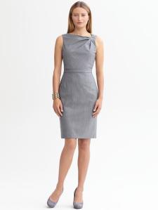Would be super cute for wedding season...but that silhouette says, "Don't even think about it".  Source:  Banana Republic  